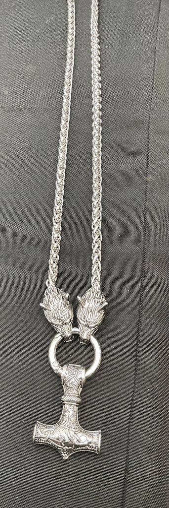 Mjolnir necklace and Odin’s shield